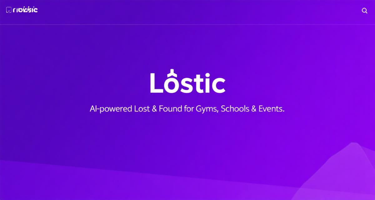 Lōstic — Lost & Found Software for Gyms